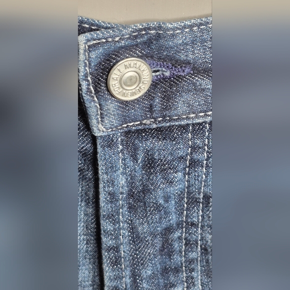 7 For All Mankind Men's Relaxed Fit Jeans - Blue - Picture 13 of 15